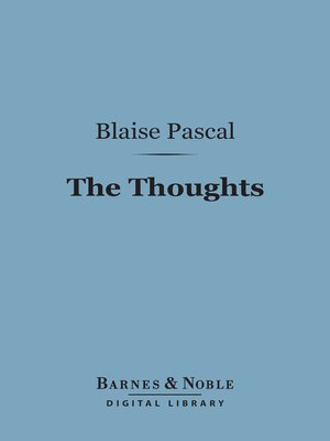 cover image of The Thoughts (Barnes & Noble Digital Library)